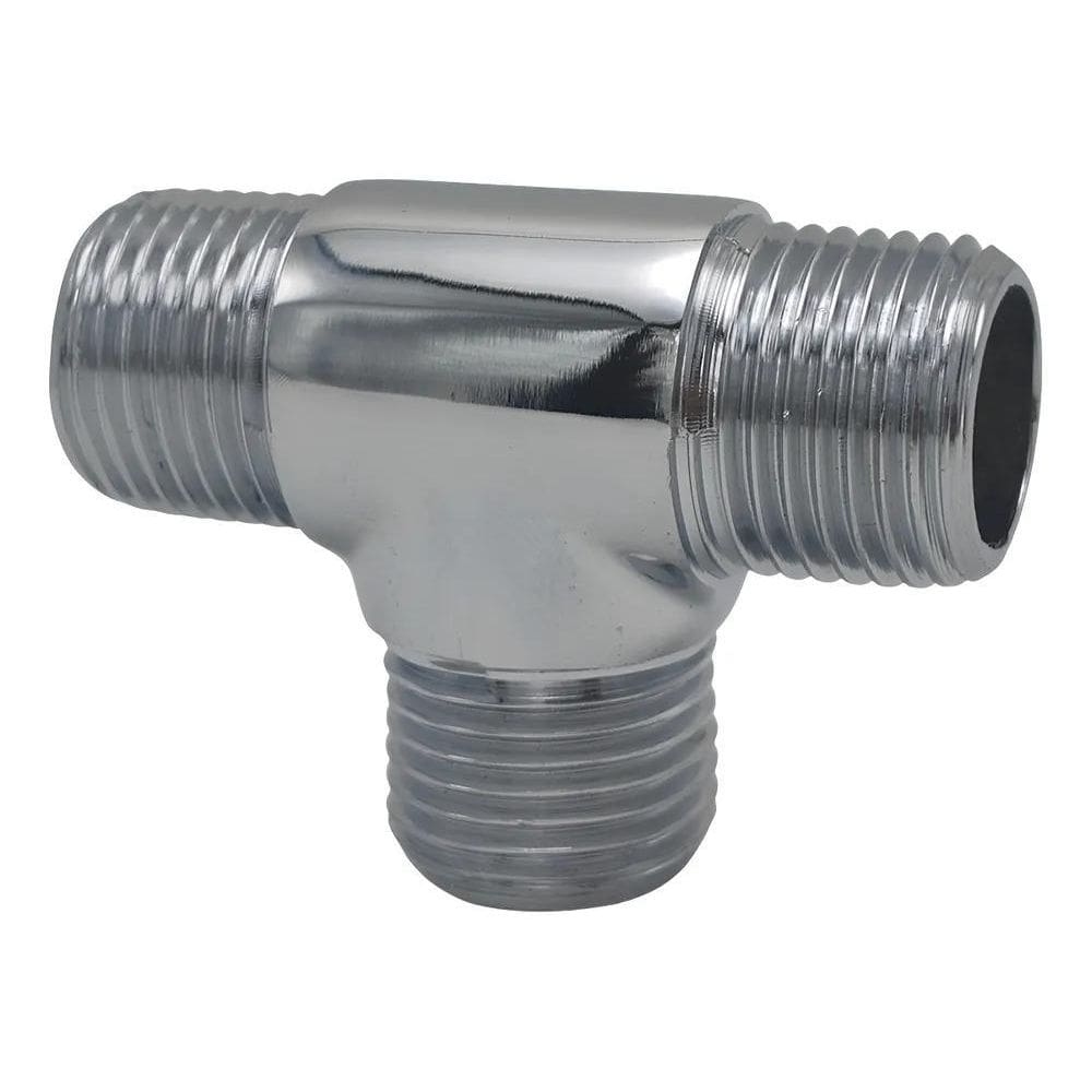 Adaptador Em Metal Conector Cano T Para Torneira Monocomando