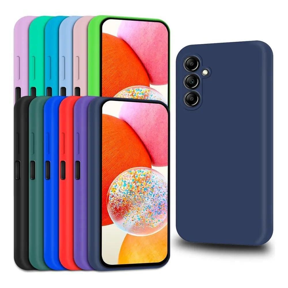 5X Capa Capinha Case Aveludada Para Samsung Galaxy A15 5G