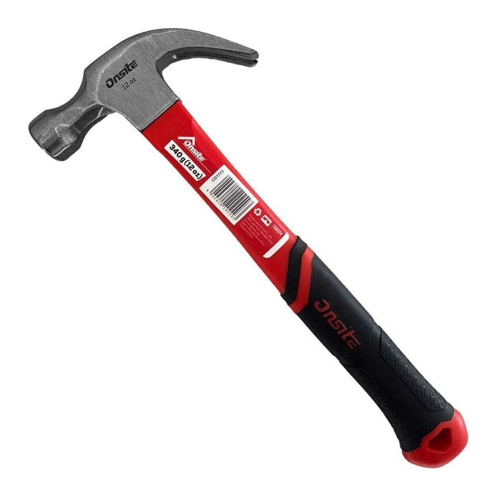 Martelo Carpinteiro Cabo De Fibra 25Mm 340G  706324  Onsite