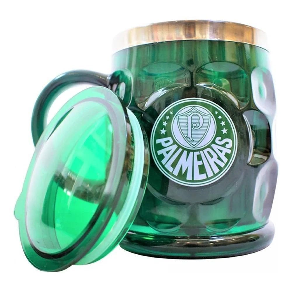Caneca Térmica Relevo Com Tampa 500Ml -