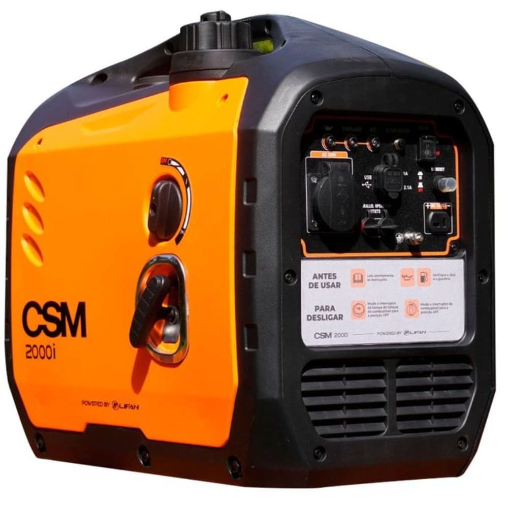 Gerador 4 Tempos Inverter 2000i Portátil 2 VA 220 Volts - 71000085 - CSM