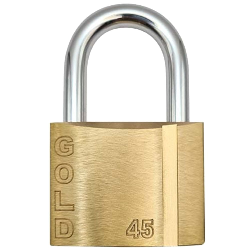 Cadeado Latão 45mm - GCC2N0006 - GOLD