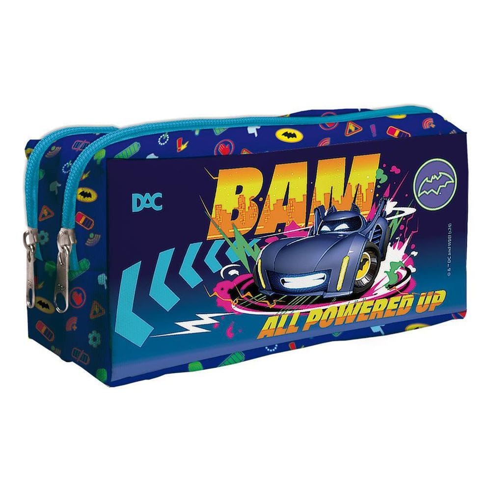 Estojo Escolar Infantil Duplo Batwheels Dac