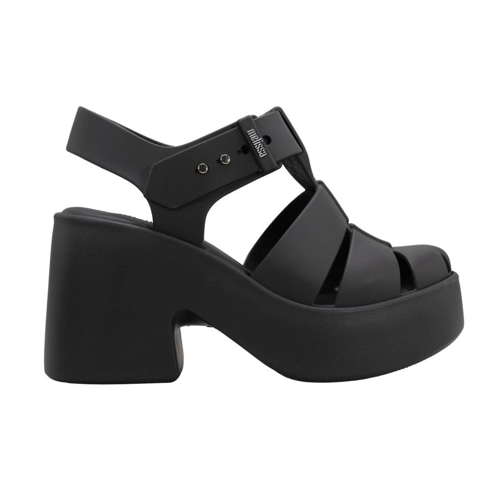 Sandália Melissa Lulu Adulto Preto Fosco