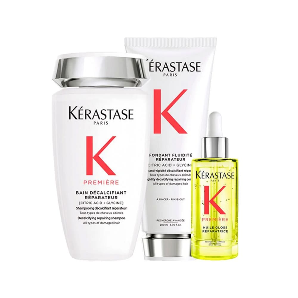 Kit Kérastase Première Shampoo + Condicionador + Óleo 30ml