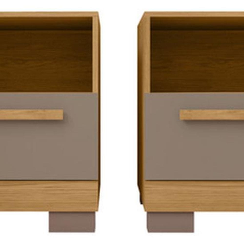 Mesa De Cabeceira Caemmun 51×45×38 Cm