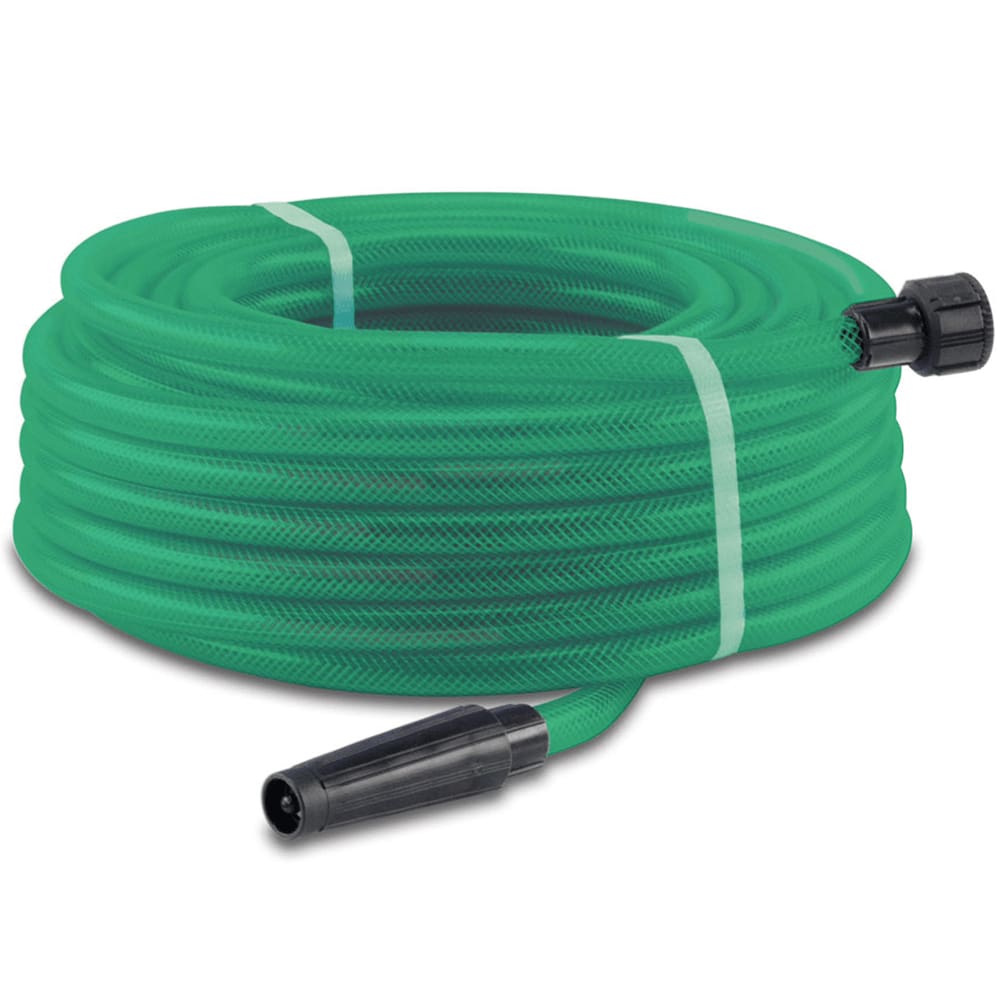 Mangueira de Jardim Slim Verde de 20 Metros com Engate e Esquicho - 0190400480 - FORCE LINE