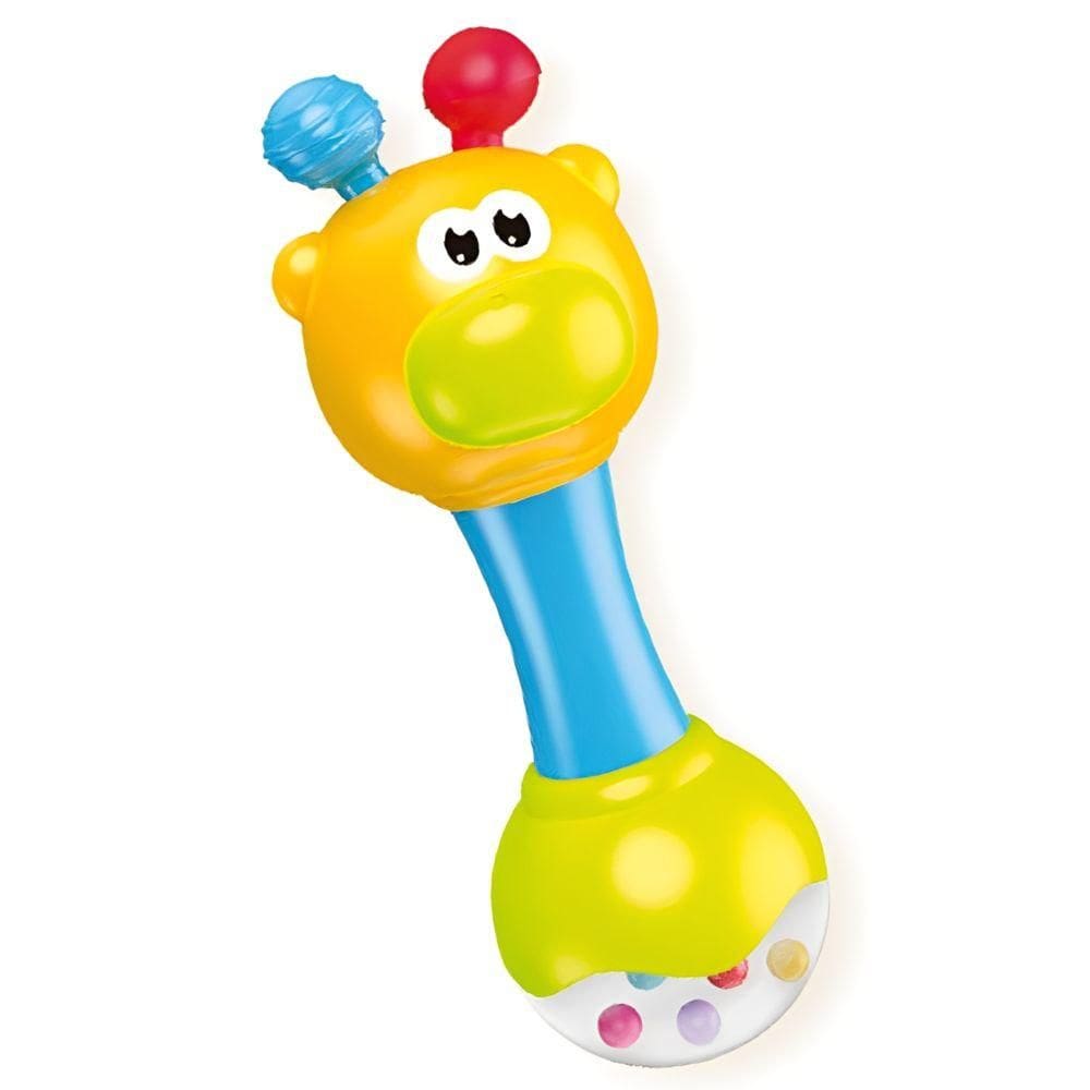 Chocalho Infantil My Baby Toy Giraffe Colorido 11001 - Pimpi