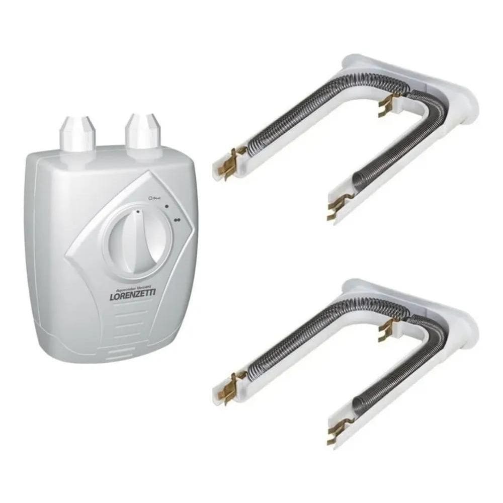 Kit 2 Resistências Aquecedor Lorenzetti 220V 6400W Paralela