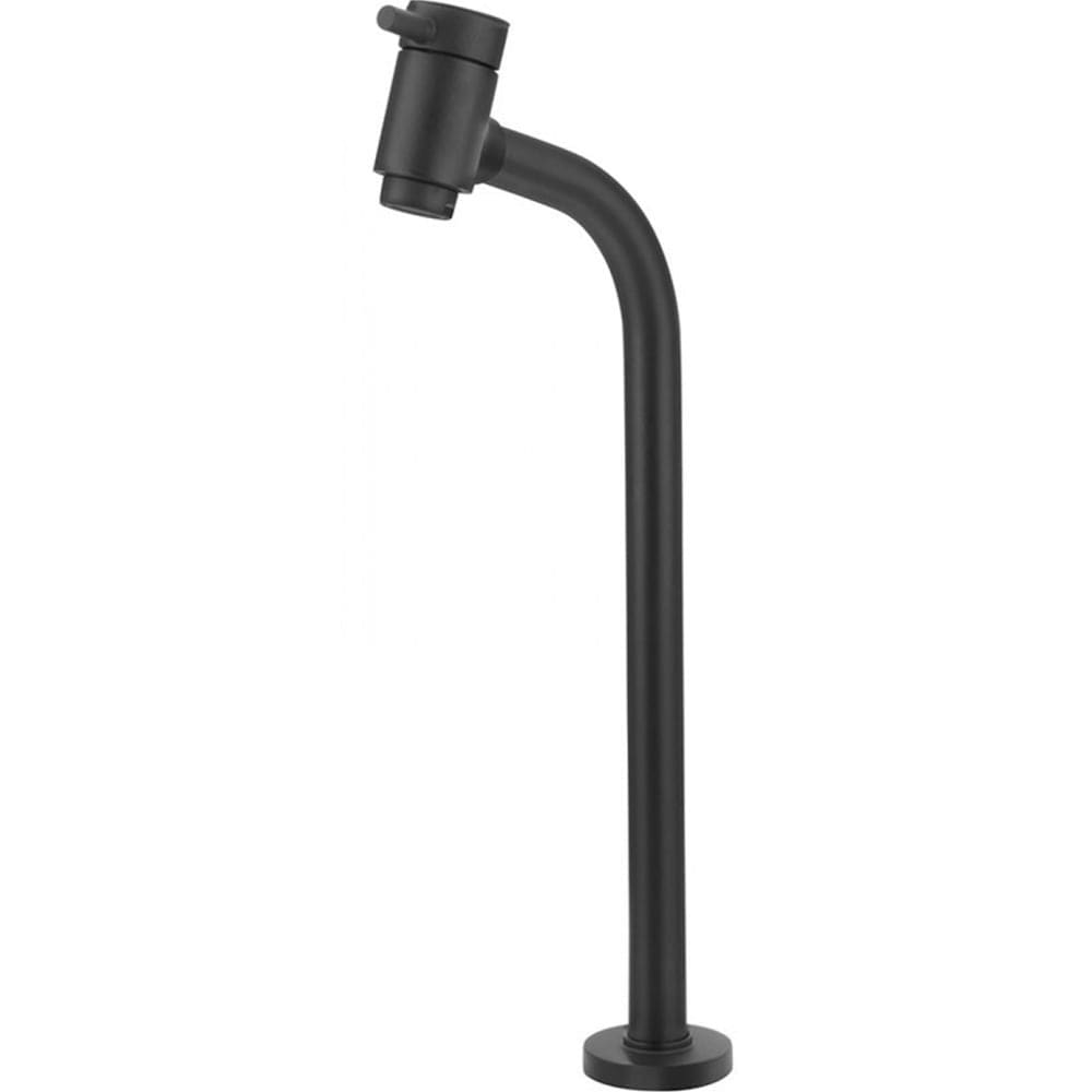 Torneira de Mesa para Lavatório Fit 1/4 de Volta Bica Alta Cuba de Apoio 1198 Preto Fosco - VTM298PW