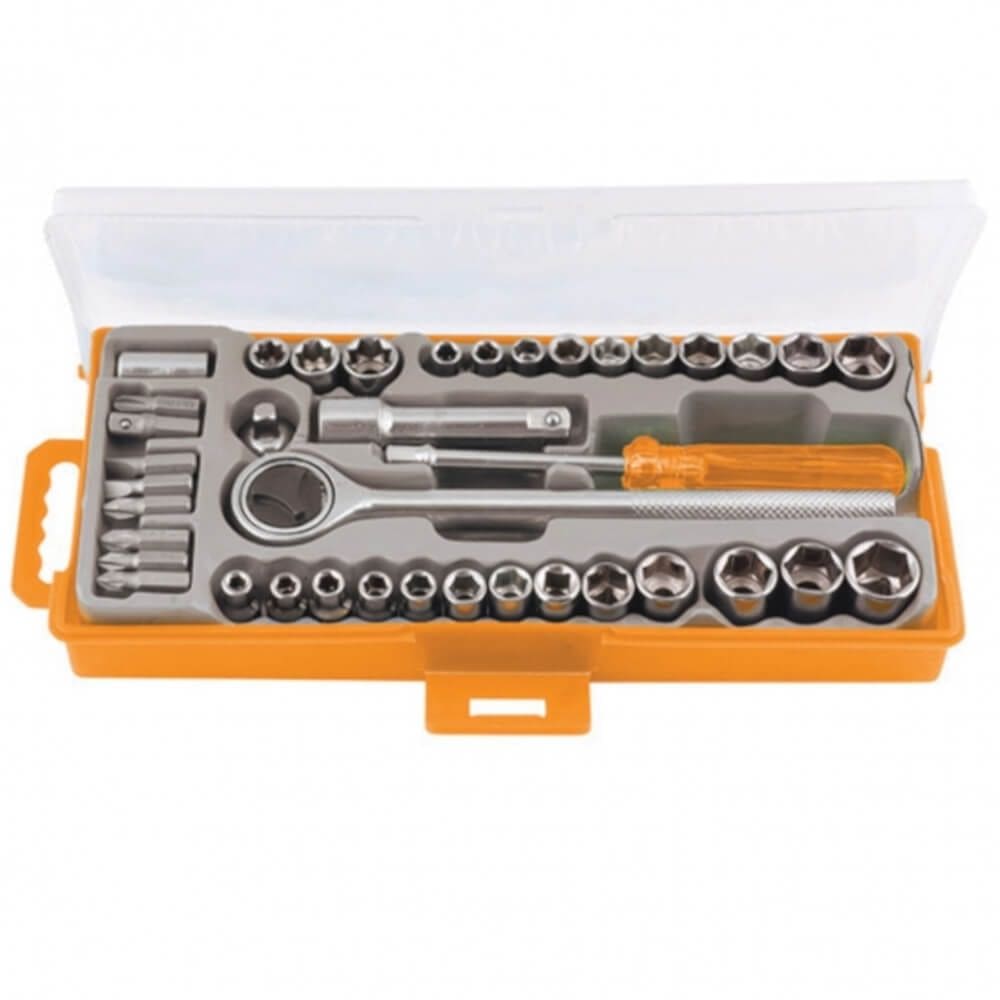 Jogo de Ferramentas de Montagem com 40 Peças - 13565 - SPARTA