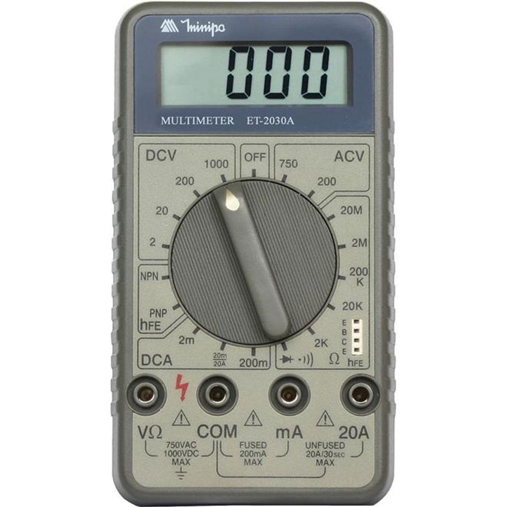 Multímetro Digital - ET2030A - MINIPA