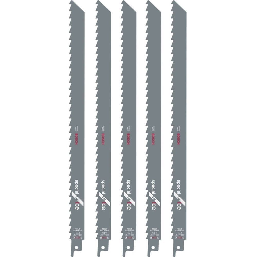 Jogo de Lâminas Serra Sabre S 1211 K Special For Ice 5 Peças -2608652900 - BOSCH
