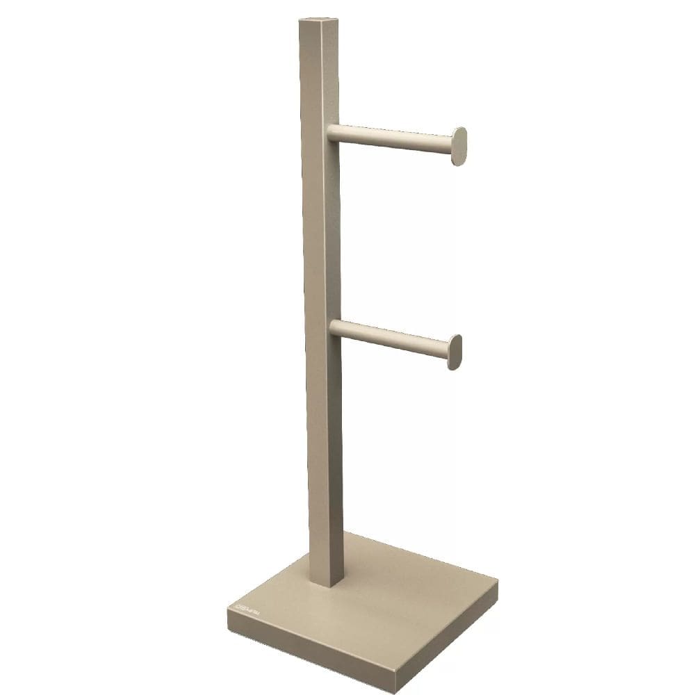 Suporte Papel 15,5x15,5x47,9cm Champagne - 7641 - CRIS-METAL