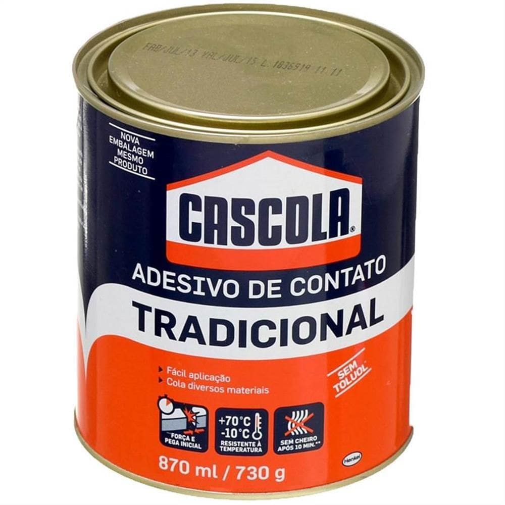 Cascola Tradicional sem Toluol 730 Gramas - 1406654 - CASCOLA
