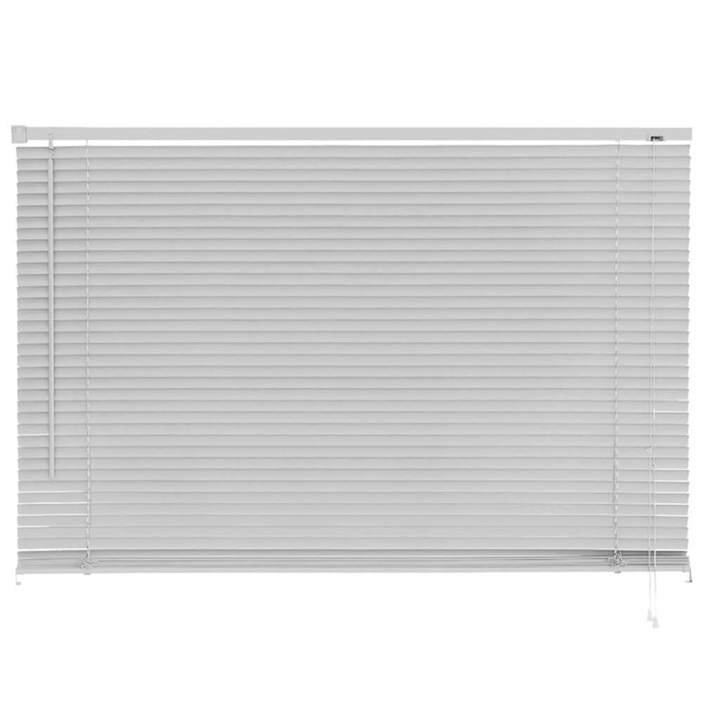 Persiana Horizontal de PVC Cinza 25 mm e 120 x 130 cm - PR2904-5 - PINCEIS ATLAS