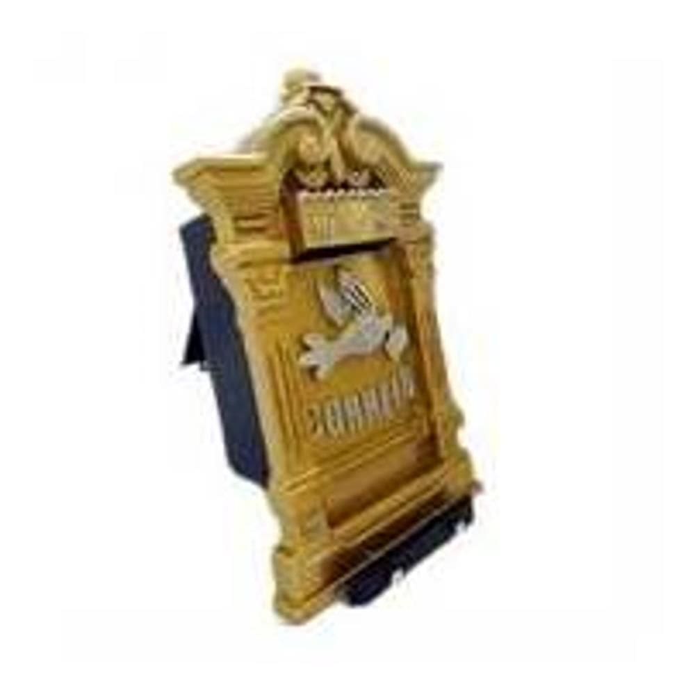 Caixa de Correio Colonial Dourada - CL01024 - JLK