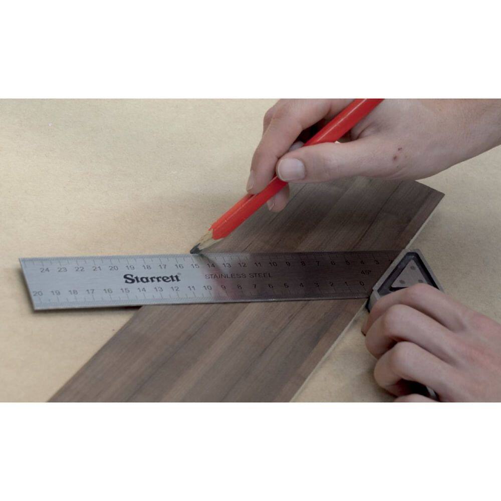 Esquadro para Carpinteiro com Cabo de Alumínio 300mm - K53M-300-S - STARRETT