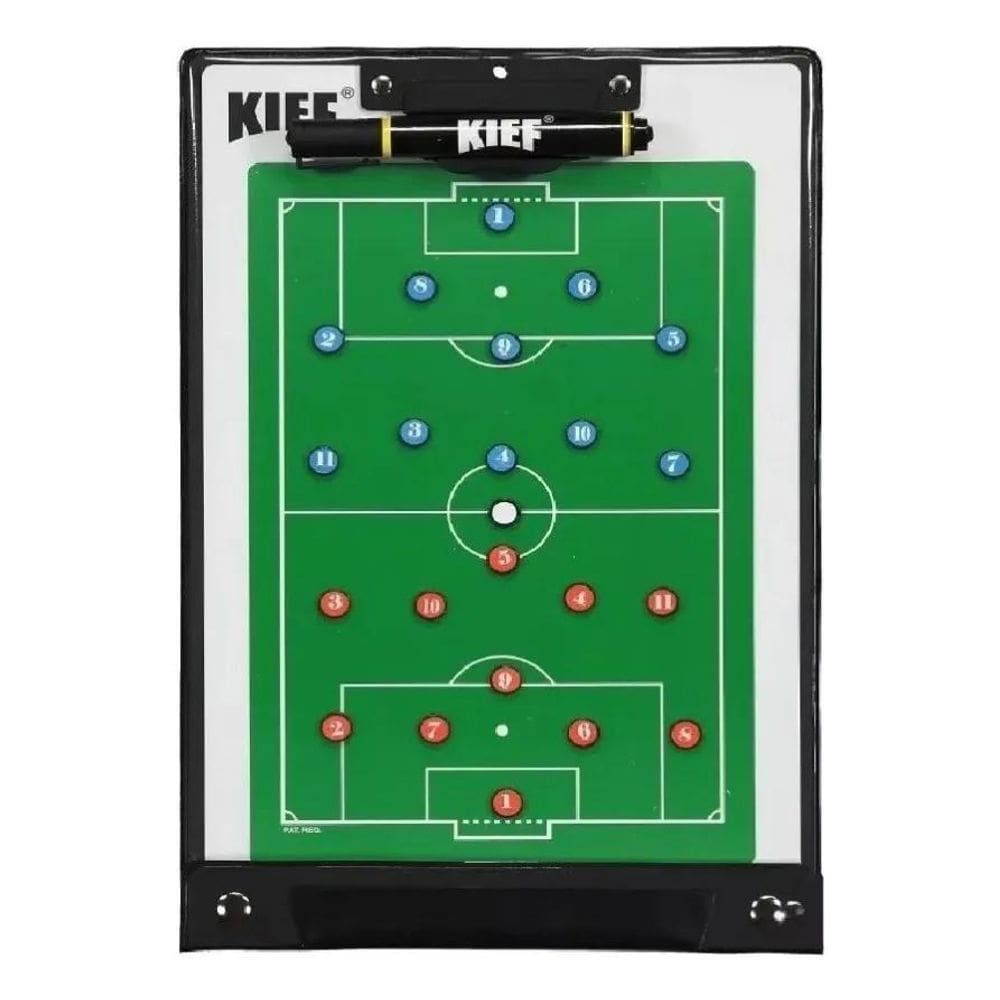 Prancheta Kief Magnética Futebol Campo
