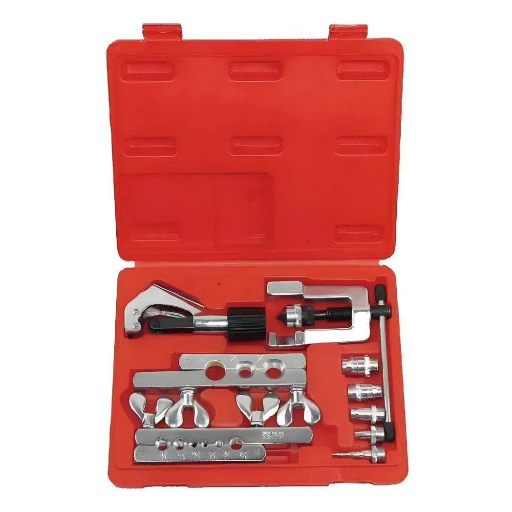 Kit Flangeador E Alargador De Tubos De Cobre Plástico + Case