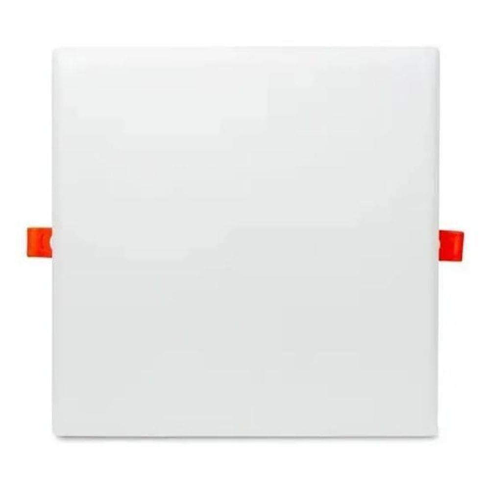 Painel Plafon Led Borda Infinita 17W Embutir Sobrepor 12X12