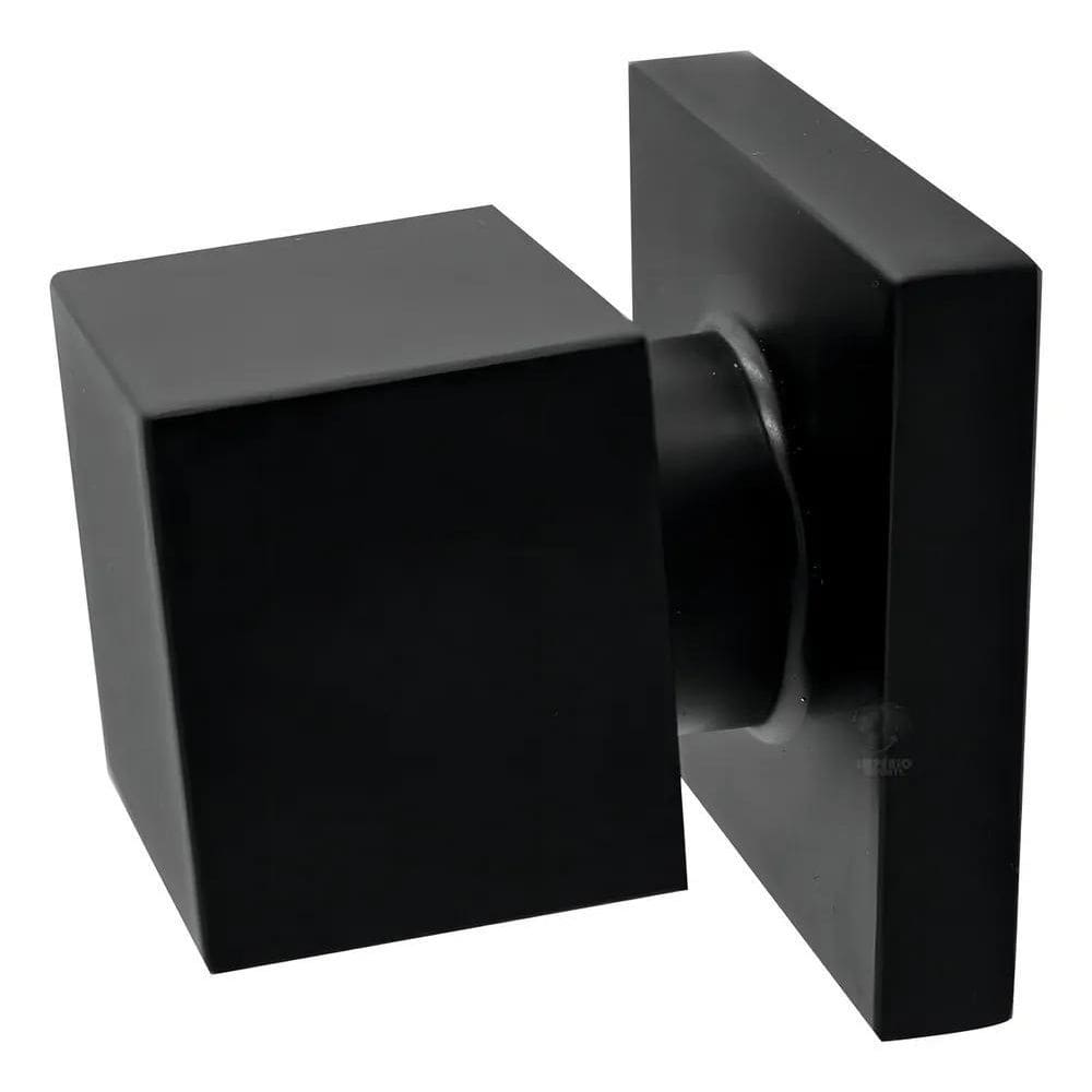 Acabamento De Registro Quadrado De Pressão Preto Black Matte