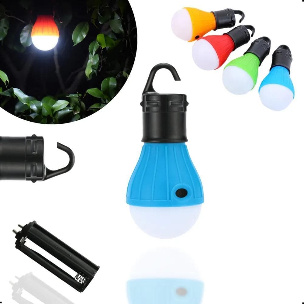 Lâmpada Camping Led Pesca Barraca Lanterna Pilha Acampamento