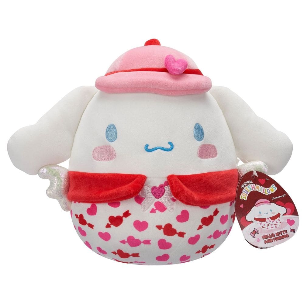 Pelúcia Squishmallows Hello Kitty Dia Dos Namorados Sunny