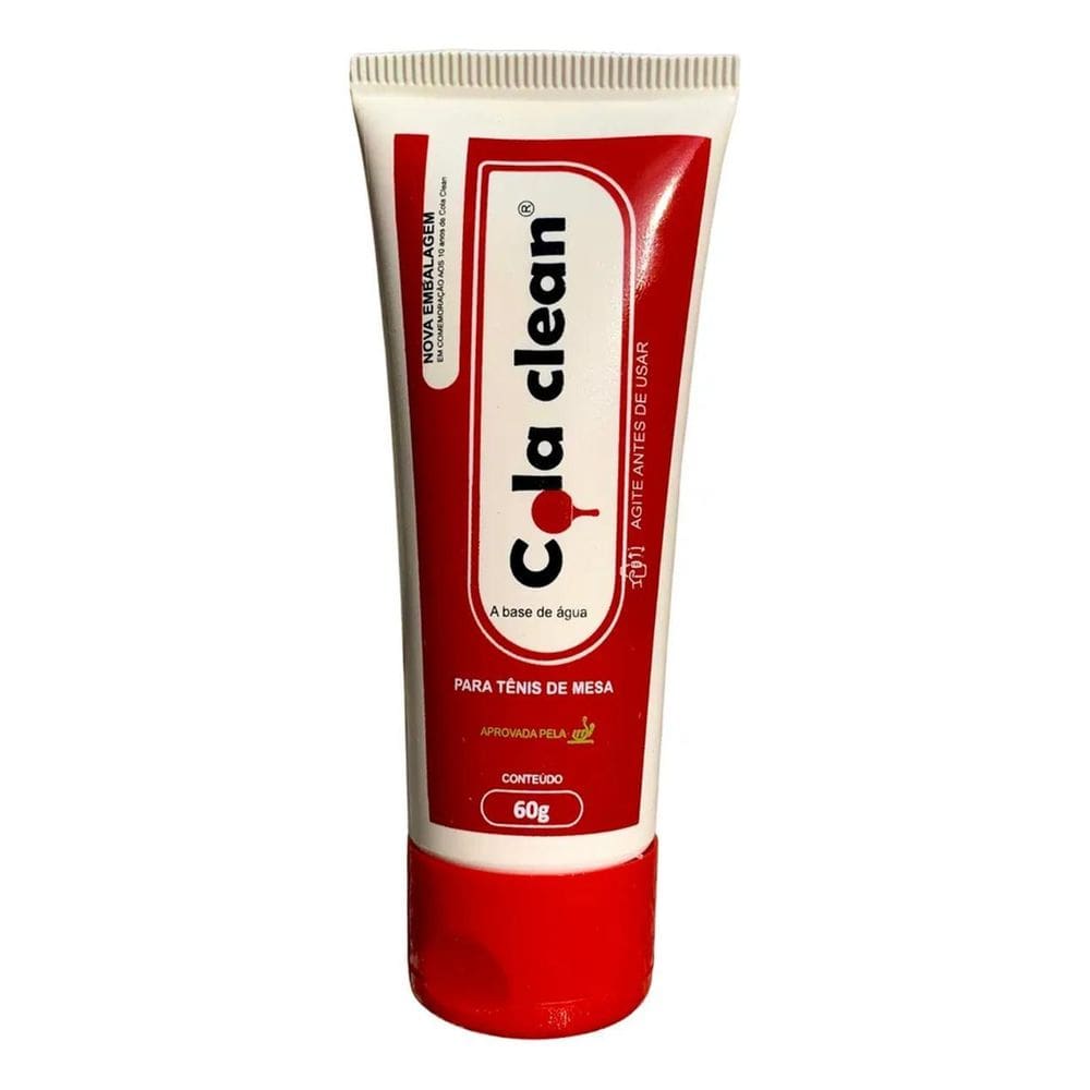 Cola Para Raquete Borracha Tênis De Mesa Clean