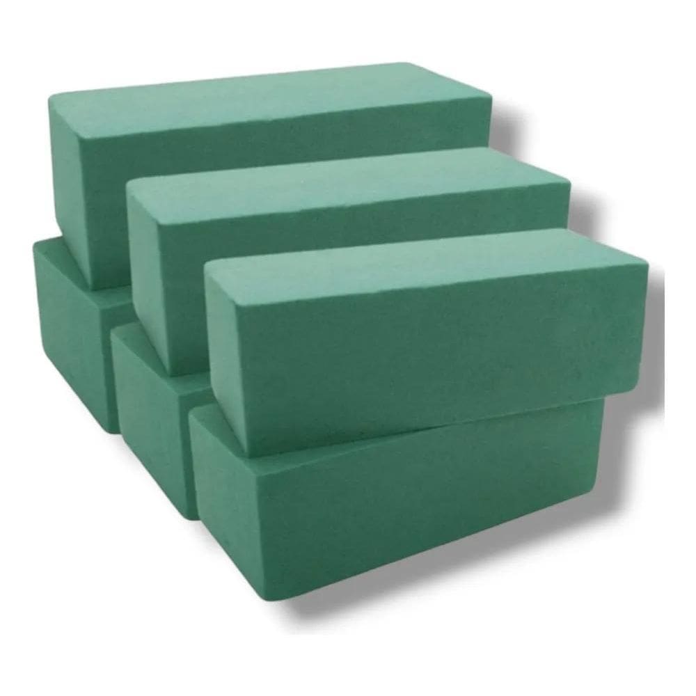 6Uni Espuma Floral - Fenólica Para Arranjo De Flores Naturais