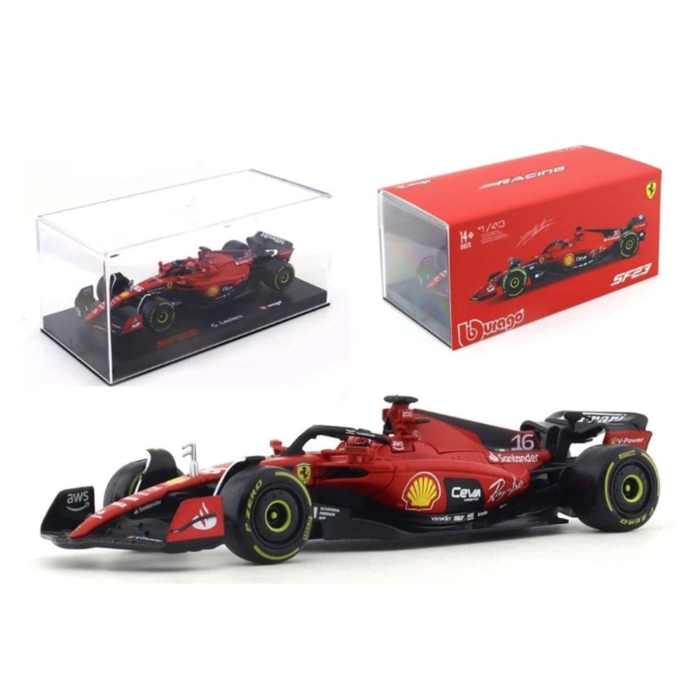 Miniatura F1 Ferrari SF-23 C. Leclerc - CALIFORNIA TOY