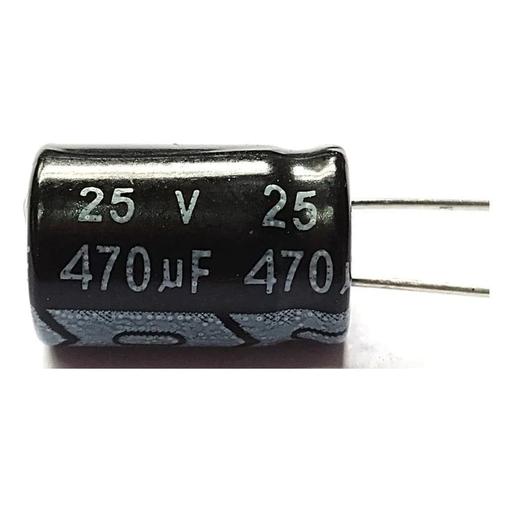 50X Capacitor Eletrolítico 470Uf X 25V 105 50 Peças