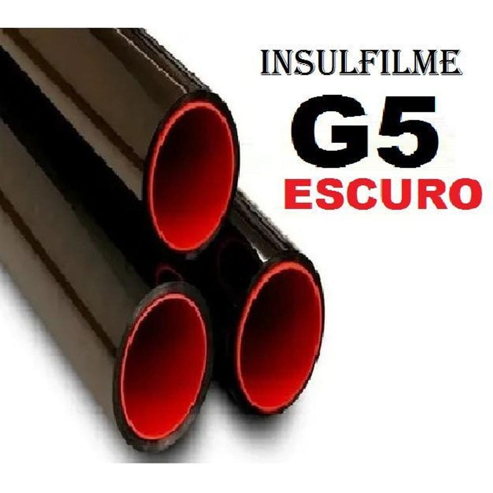Insulfilm Para Janela,Bobina Com 15Mt X 50 Cm ,Insulfilme Carro,E Vidros Residencial,G5,Mais Escuro