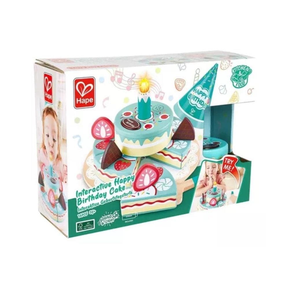 Brinquedo Bolo De Feliz Aniversario Conjunto Interativo