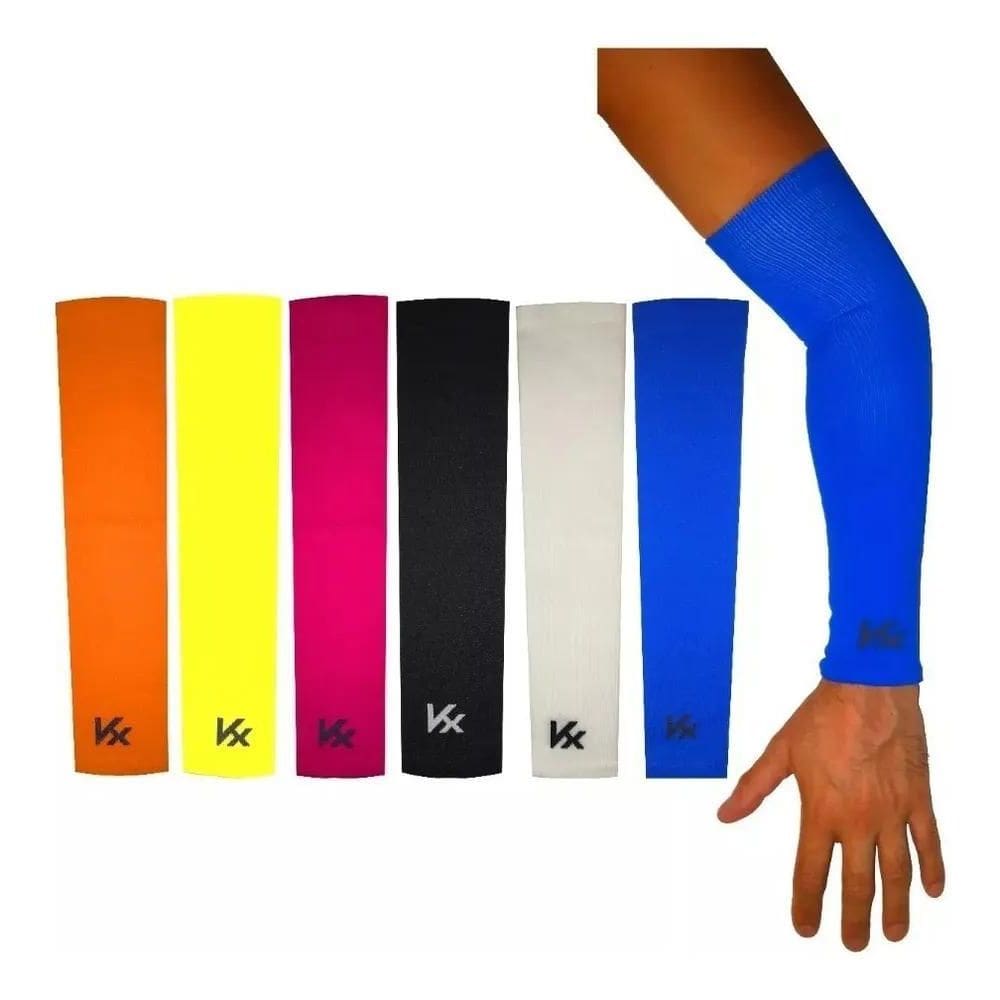 Manguito Longo Kanxa Futebol Ciclismo Vôlei Caminhada Cores