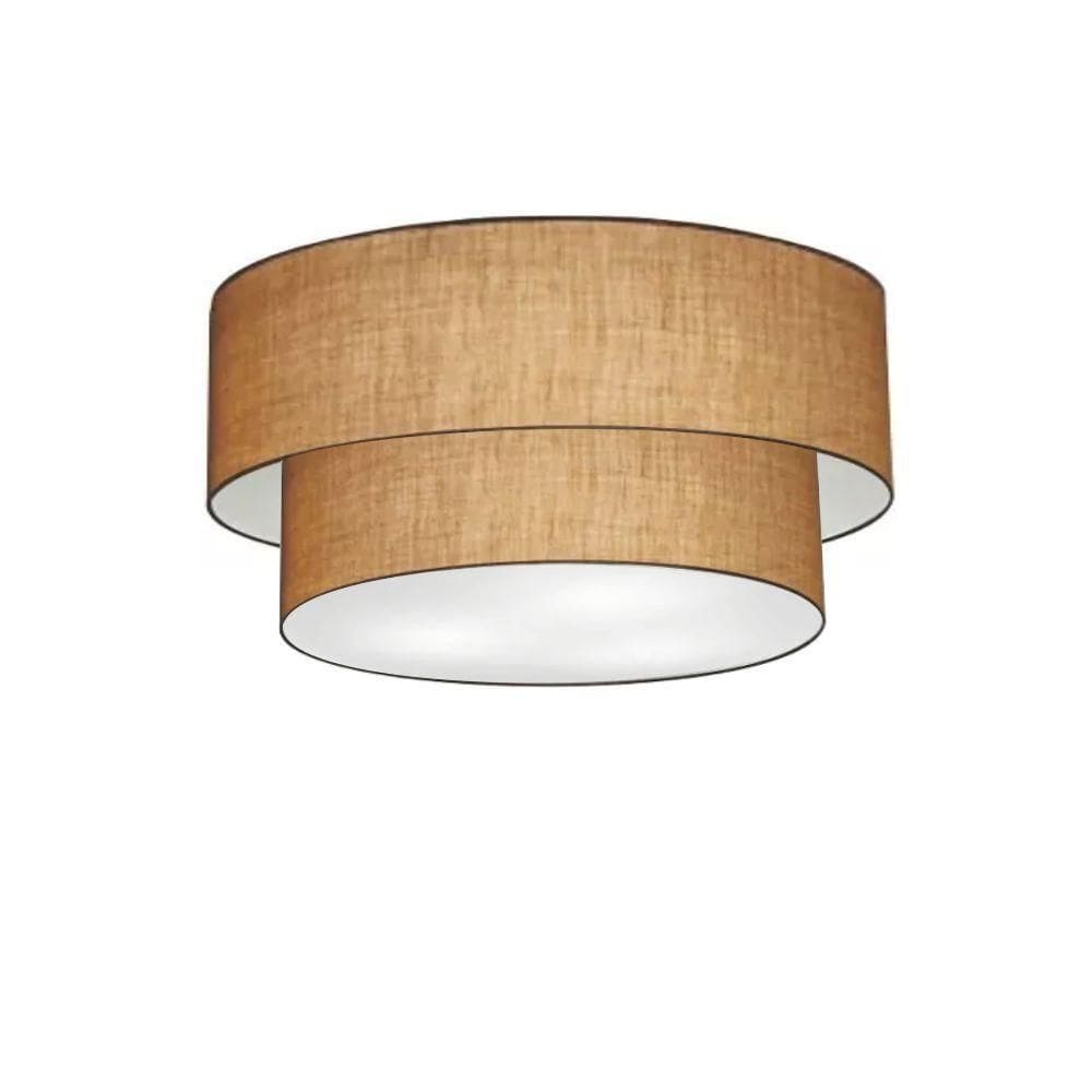 Plafon Para Banheiro Cilíndrico Sb-3017 Cúpula Cor Palha