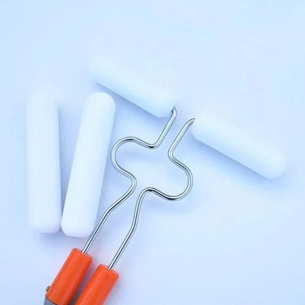 Rolo Para Pintura Inteligente Duplo Com Suporte Articulado