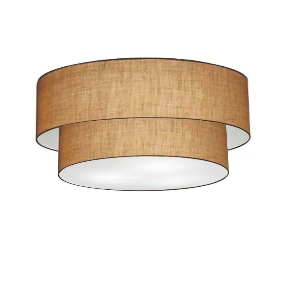 Plafon Para Banheiro Cilíndrico Sb-3024 Cúpula Cor Palha
