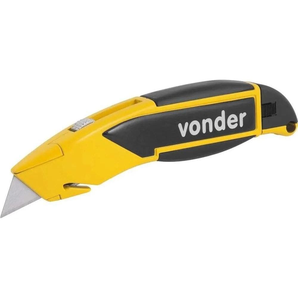 Vonder Et700 Estilete Trapezoidal Amarelo 18 Mm