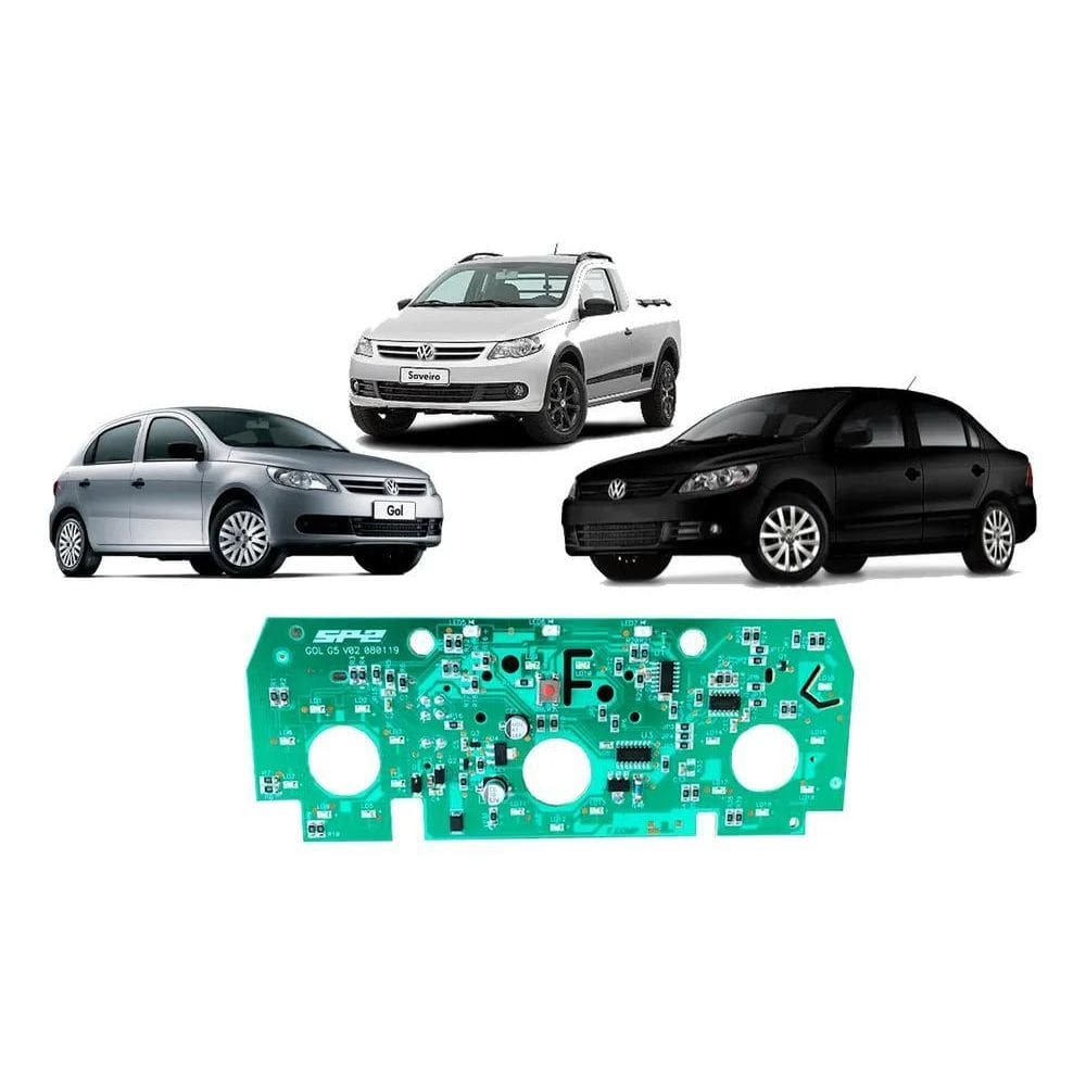 Placa Controle Ar Condicionado Gol Saveiro Voyage Gv G5