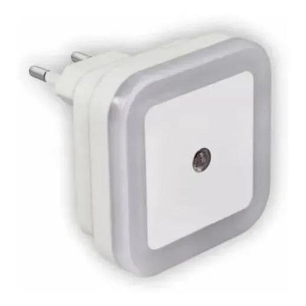 Mini Abajur Led Sensor De Luz Noturna Tomada Bivolt
