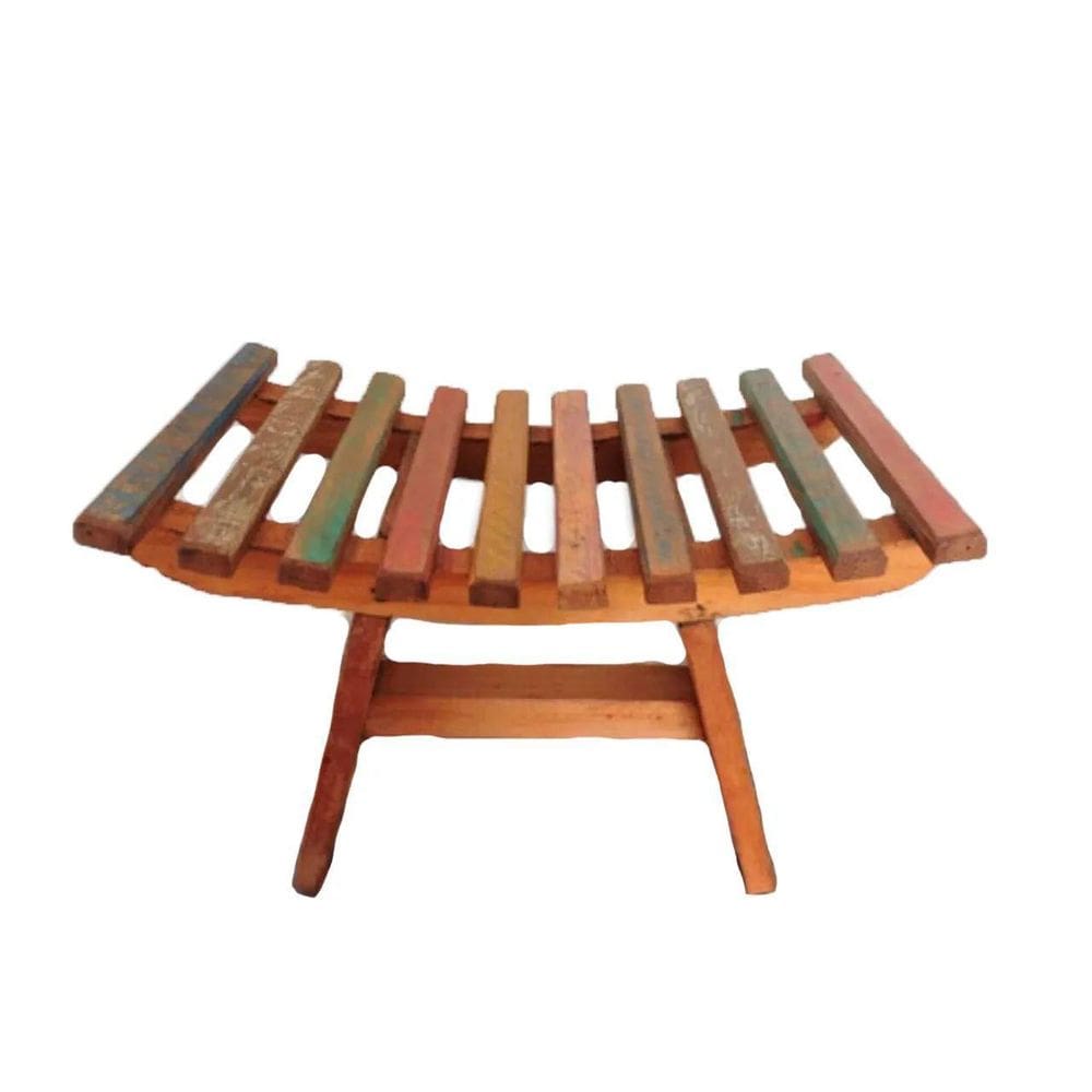 Banco Japonês Mini Madeira - 30Cm