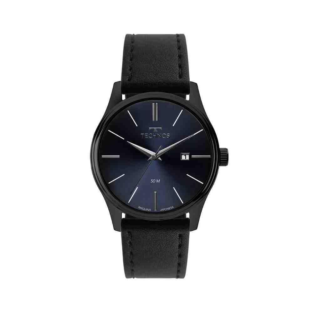 Relógio Technos Steel Preto Masculino 2115Txn/0A