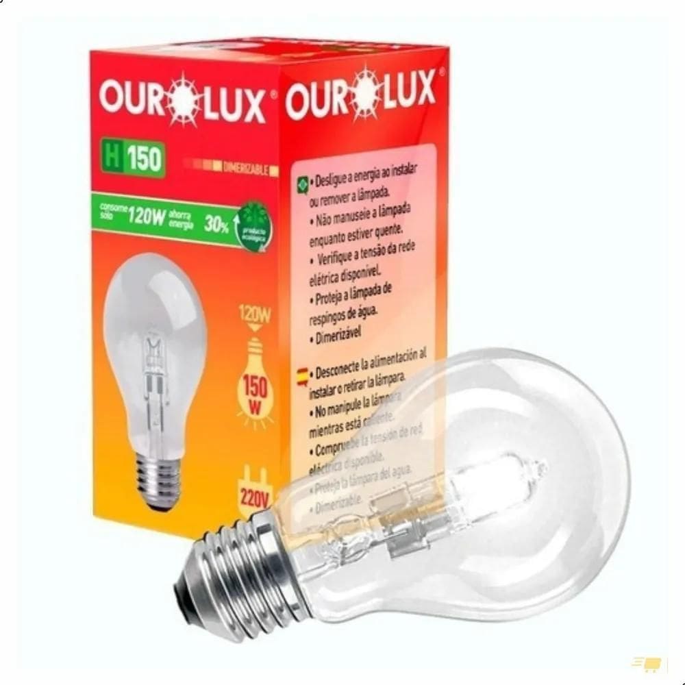 Lampadas Para Churrasqueira 120W Ourolux