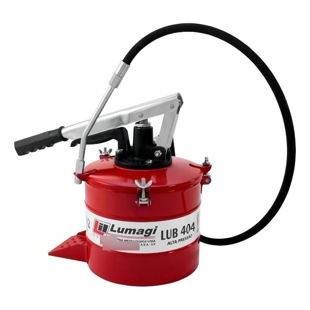 Bomba Graxa Engraxadeira Manual 4 Kg Alta Pressão Lub 404