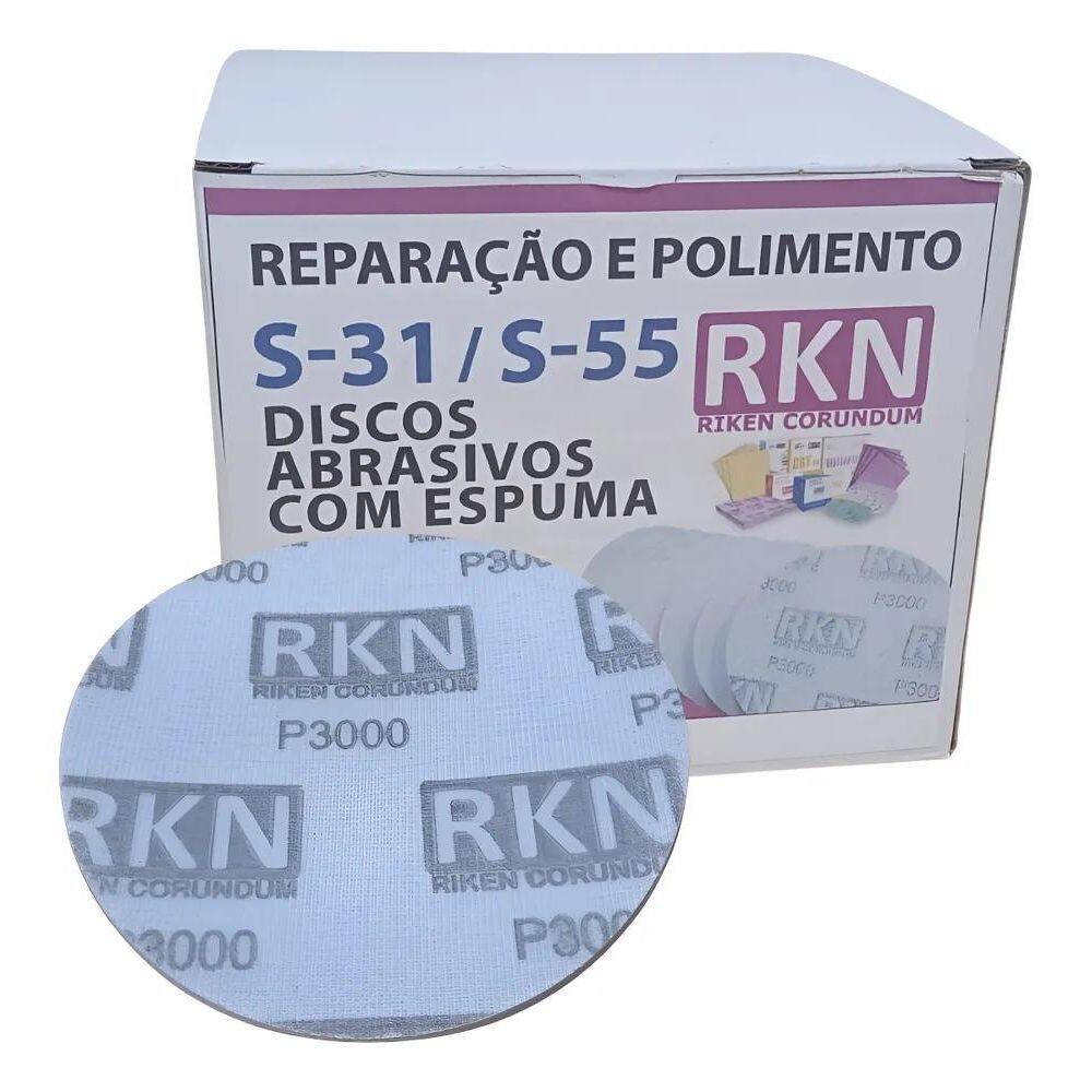 Disco Tipo Trizact 3M/Ice Norton - 1500/2000/3000/5000 Riken