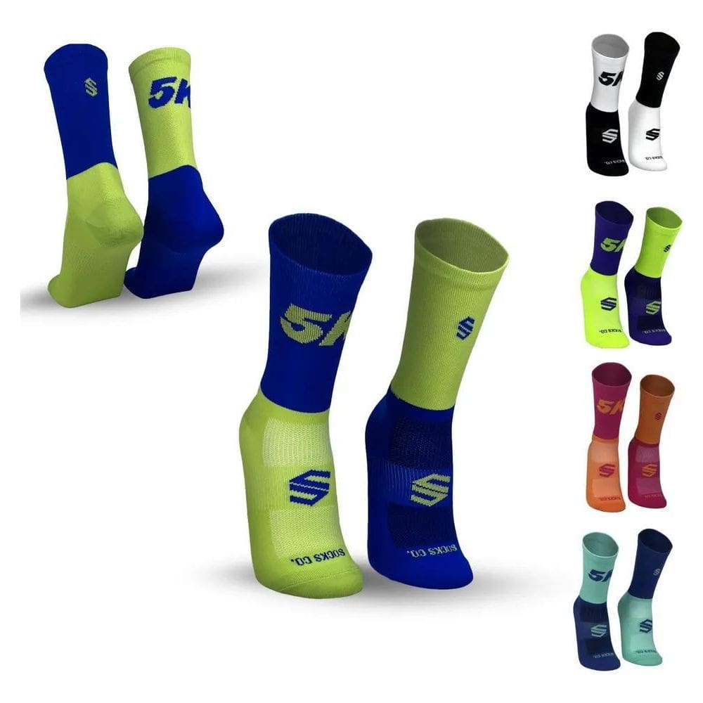 3X Meias Poliamida Corrida Performance Esportiva Cano Longo