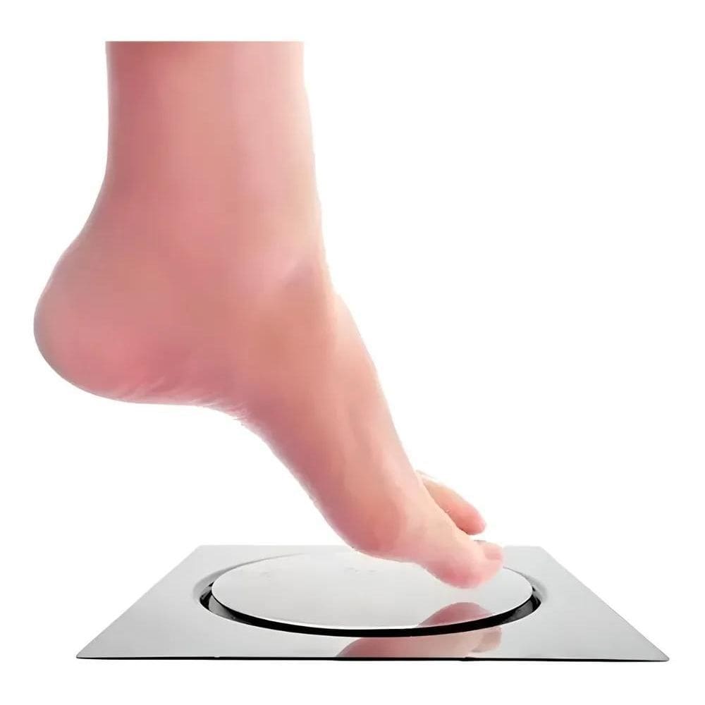 Ralo Inteligente Click Up 15X15 Inox Emma Decor