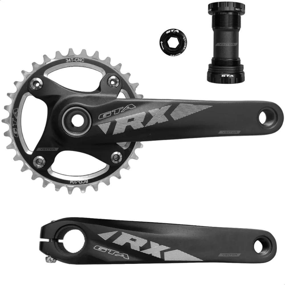 Pe De Vela Integrado Coroa Única 34D 175Mm Padrão Shimano