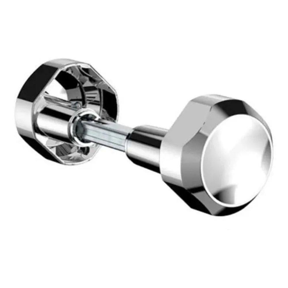 Maçaneta Bola Brio Cromada Soprano 58Mm Cor Prateado